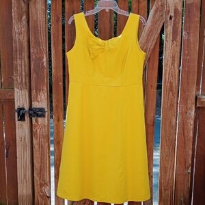 Yellow Sleeveless Dress